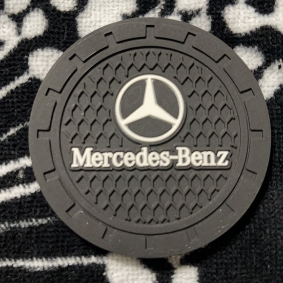 Accessories New Set2 Mercedes Benz Rubber Car Coasters Poshmark